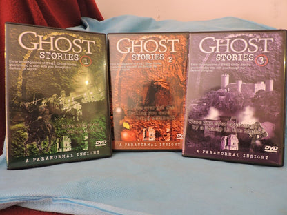 GHOST STORIES - A PARANORMAL INSIGHT  DVD 3 PACK  1998