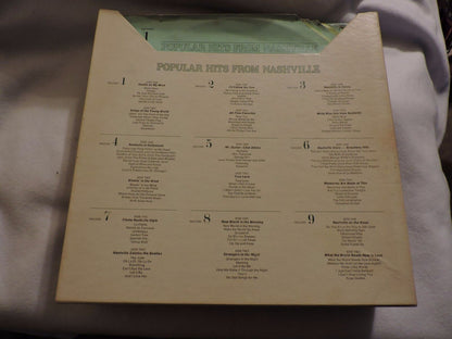 Popular Hits from Nashville - 108 Pop Songs by 25 Nashville Stars-9 Record Set