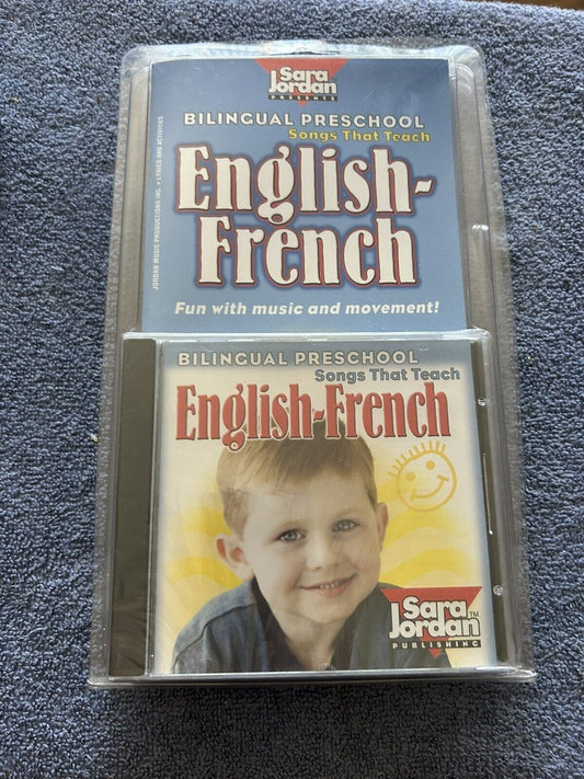 ENGLISH-FRENCH BILINGUAL PRESCHOOL  SONGS  THAT TEACH, SARA JORDAN