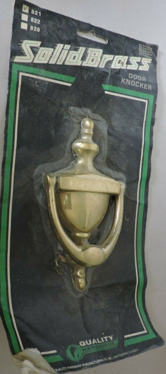 Solid Brass Door Knocker