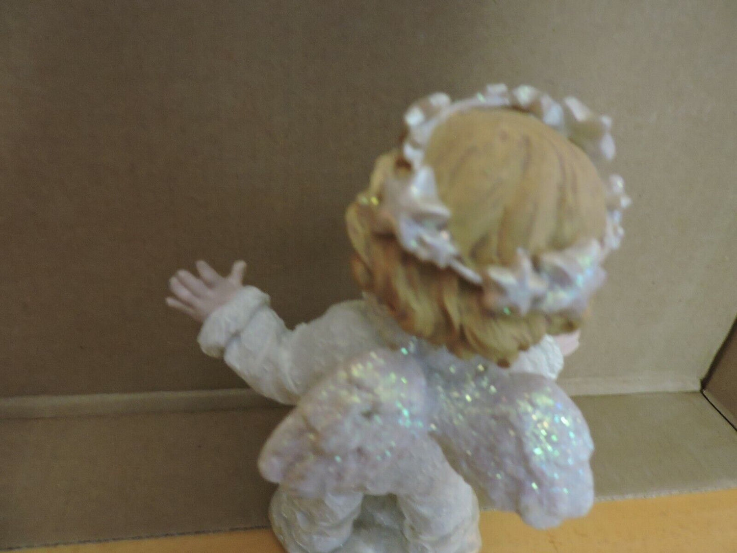 BABY ANGEL 7.5 INCHES TALL--CERAMIC