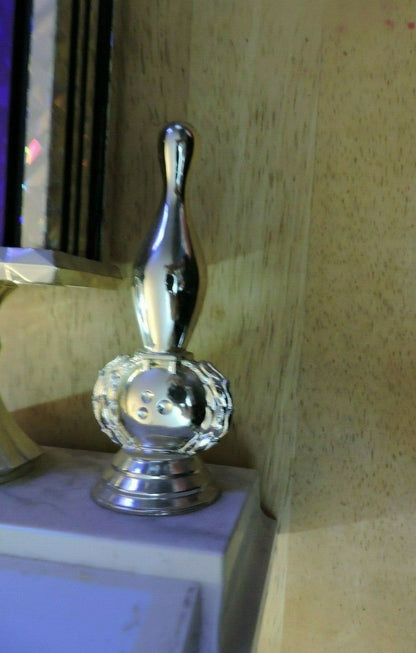 LADY'S  BOWLING TROPHY 14 X 5.5 X 3.75 INCHES