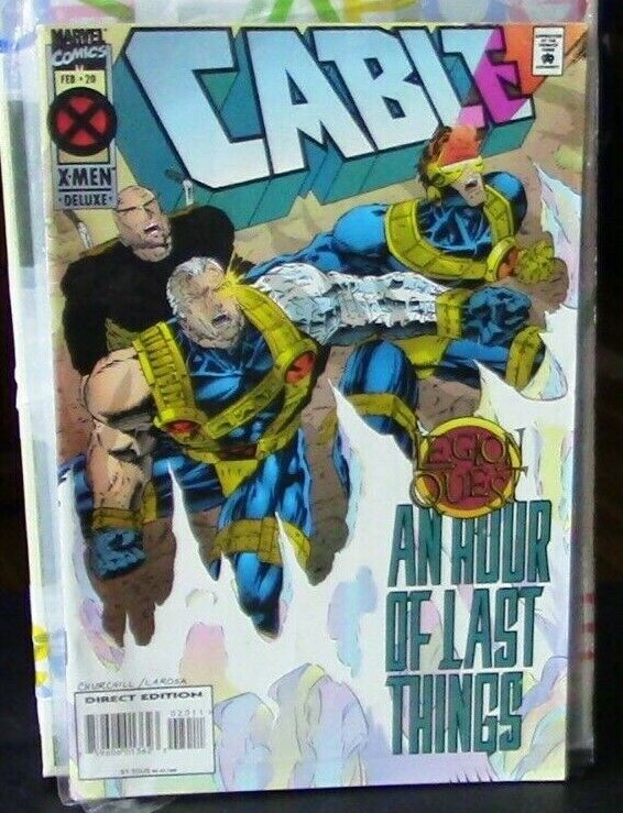 Marvel Comics Presents: X Men Deluxe, "CABLE" An Hour of Last Things 1995