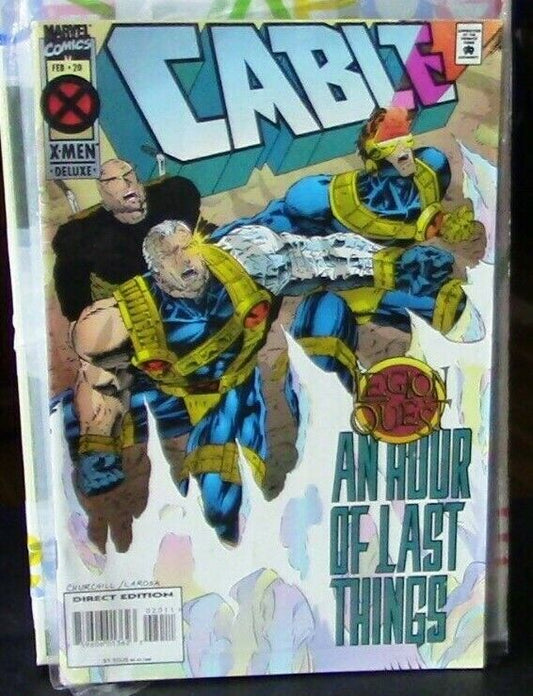 Marvel Comics Presents: X Men Deluxe, "CABLE" An Hour of Last Things 1995