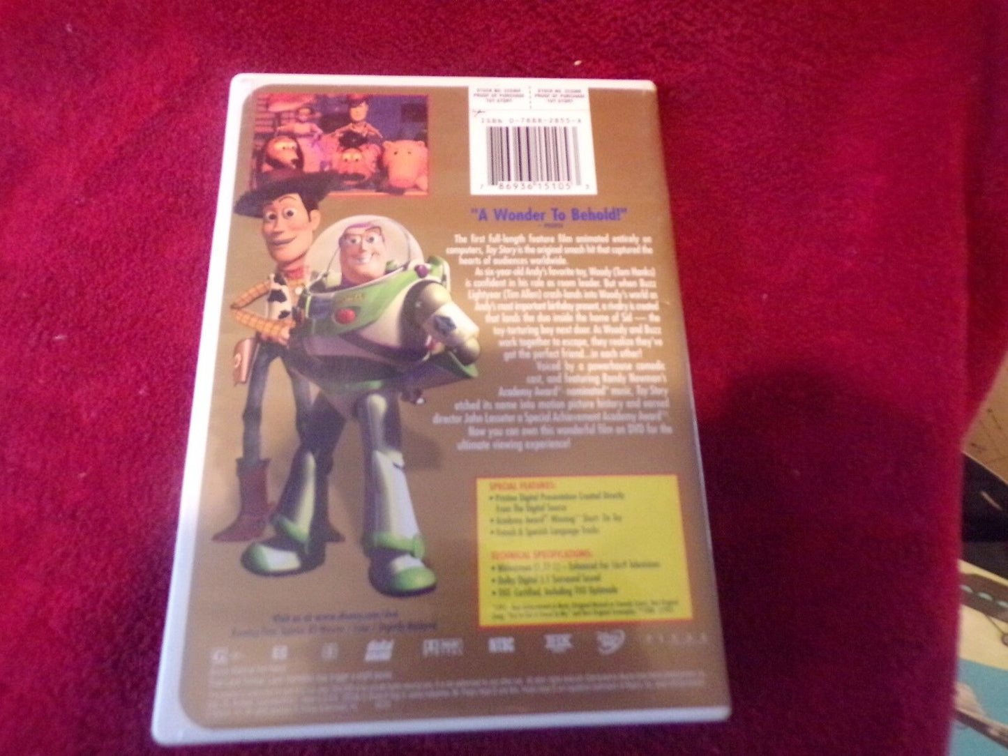 Toy Story DVD