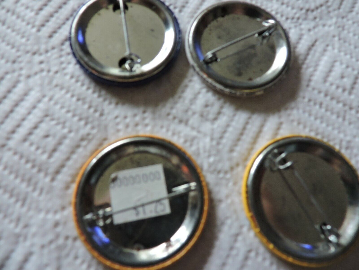 SET OF FOUR MICKEY MOUSE  1.75 INCH PIN