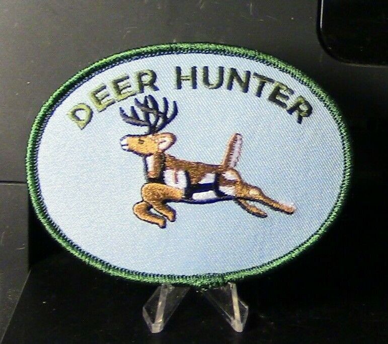Deer Hunter Patch (Hunting/Camping/Hiking) Brand New