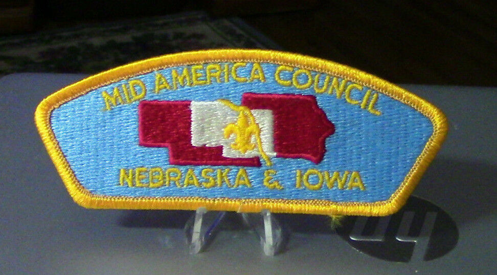 BSA Council Patch:  Mid America Council Nebraska & Iowa Patch