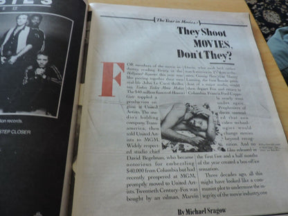 ROLLING STONE MAGAZINE: 1981 YEARBOOK: PIECES OF AMERICA, HISTORY OF MUSIC AND F
