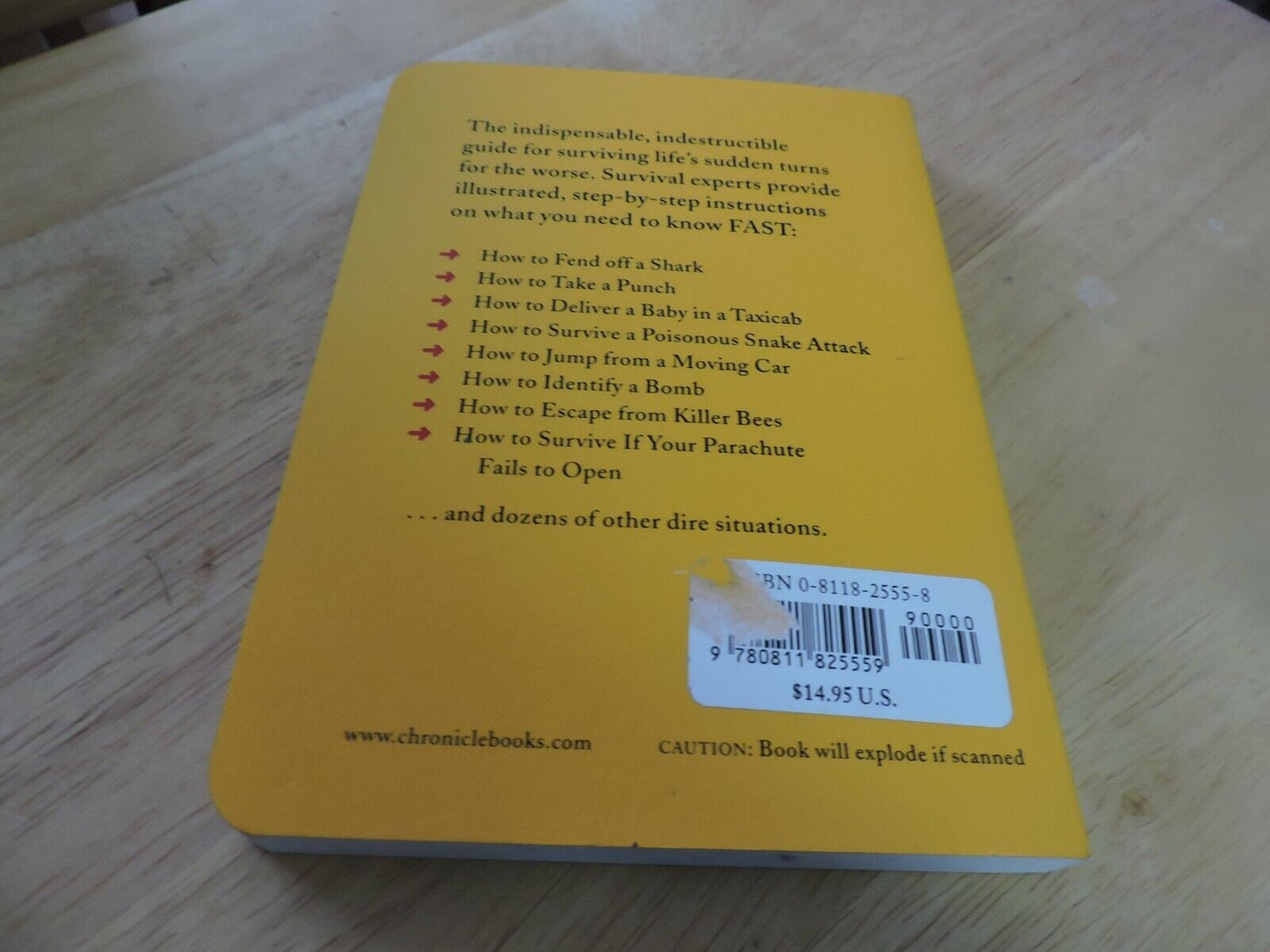 The Worst-Case Scenario Survival Handbook by David Borgenicht and Joshua Piven (