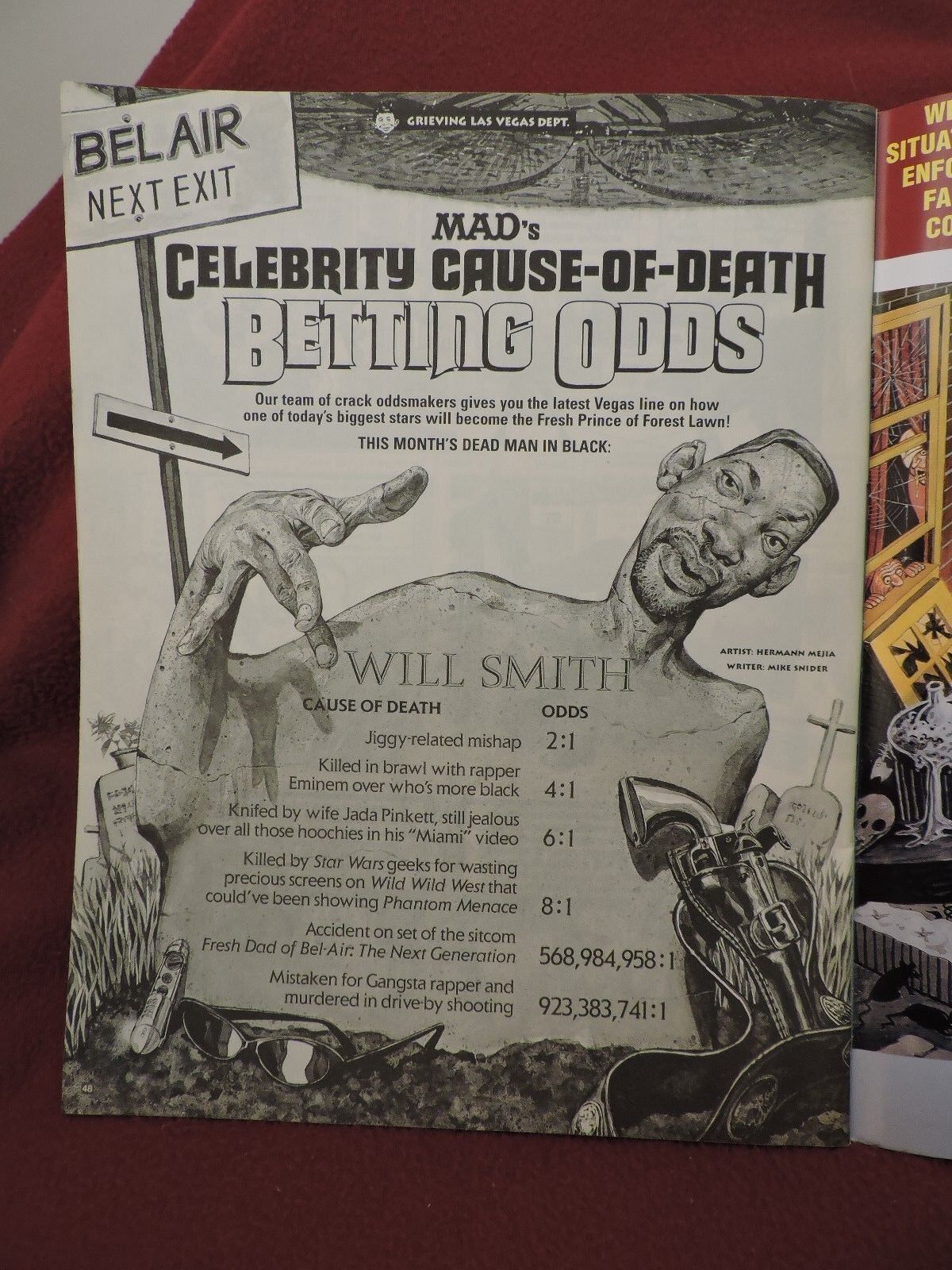 Mad Magazine Number 384 - August 1999 - Wild Wild West