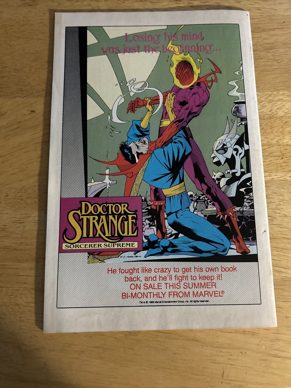 PSI Force PSI-HAWK Returns Marvel Comic, Issue 25, November 1988