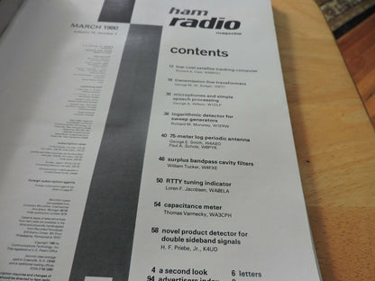HAM RADIO MAGAZINE MARCH 1980