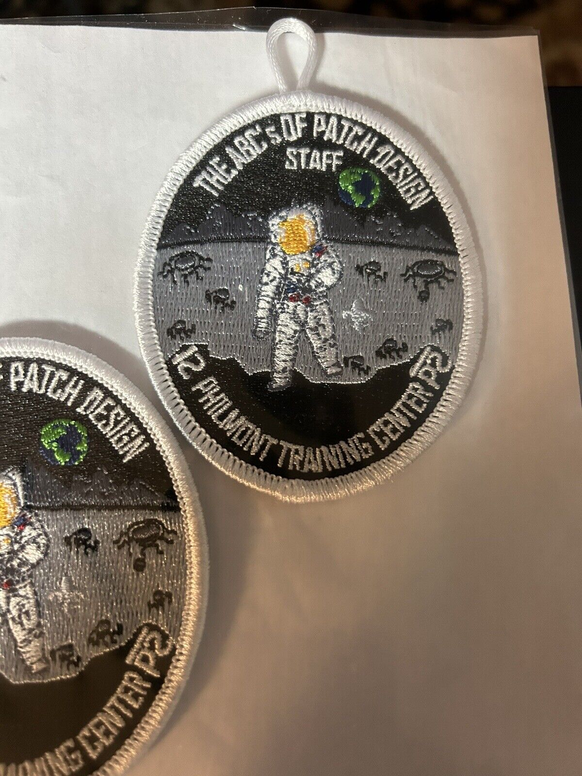 Official BSA Approved: 3 Patch Set-Philmont Training Center/Artist Signed