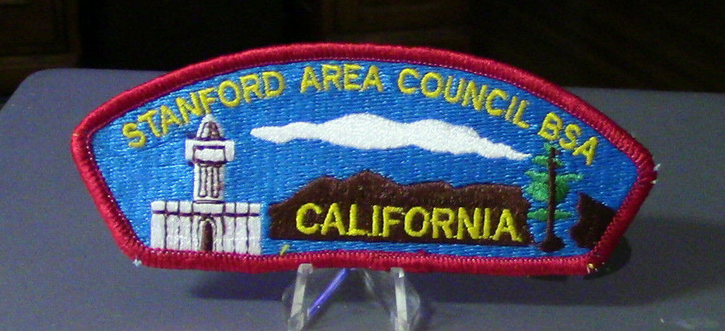 BSA Council Patch: Stanford Area Council, California Patch