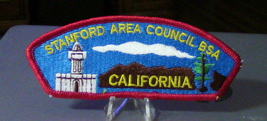 BSA Council Patch: Stanford Area Council, California Patch