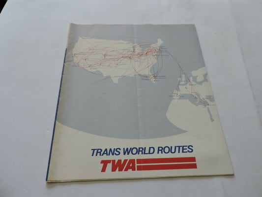 TWA  TIMETABLE MARCH 1-31, 1981