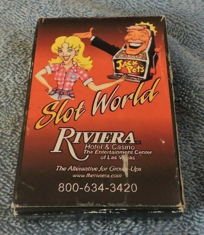 Slot World Riviera Hotel & Casino Game Card Set