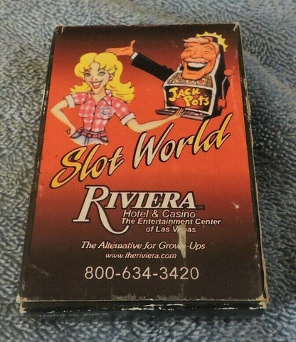 Slot World Riviera Hotel & Casino Game Card Set