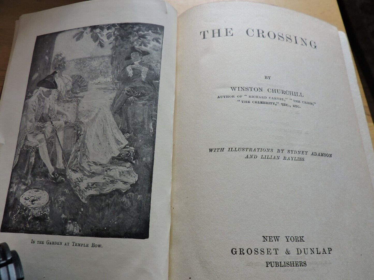 THE CROSSING BY WINSTON CHURCHILL  1908