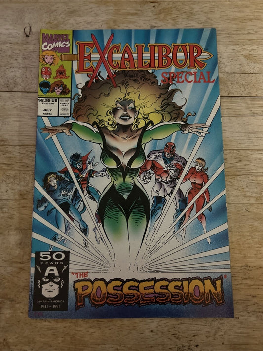 Excalibur Special "The Possession" Marvel Comics
