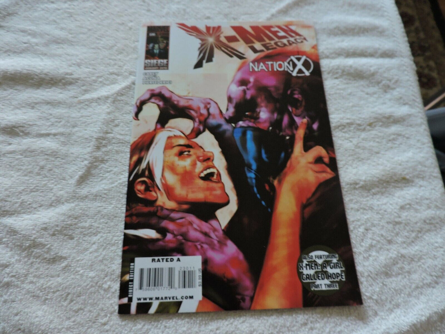 X-MEN  LEGACY:  NATION X  2010 UNGRADED