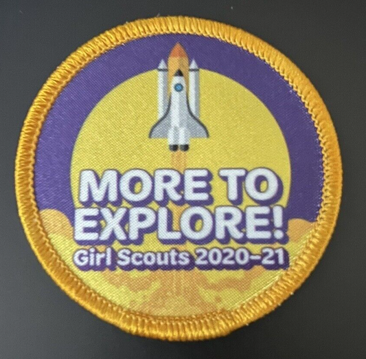 Official Girl Scout: More to Explore 2020-2021 Patch
