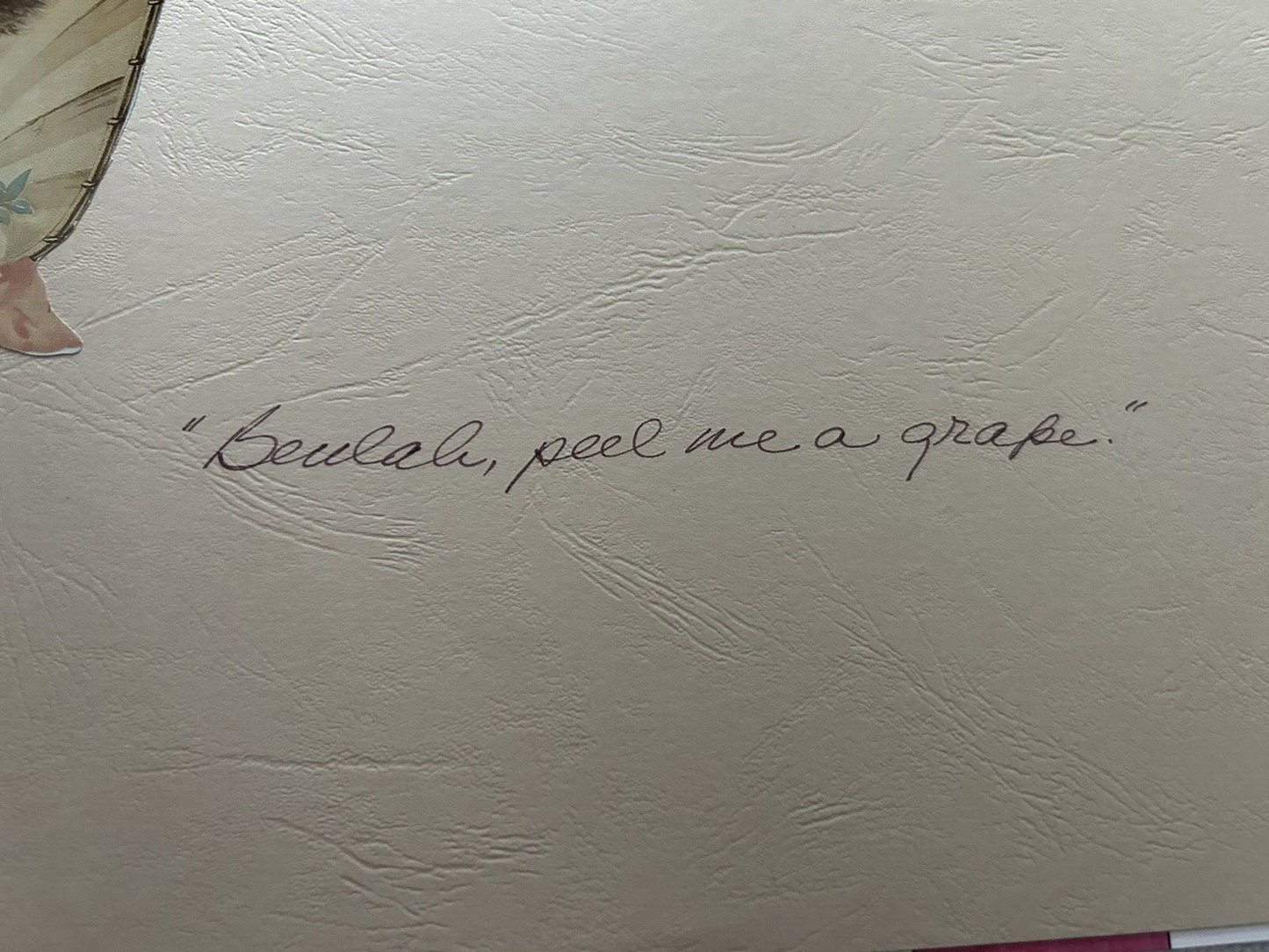THREE SHEETS OF BEAUTIFUL OUTFITS--NO DOLL--BEULALI PEEL ME A GRAPE