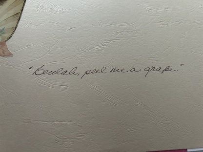 THREE SHEETS OF BEAUTIFUL OUTFITS--NO DOLL--BEULALI PEEL ME A GRAPE