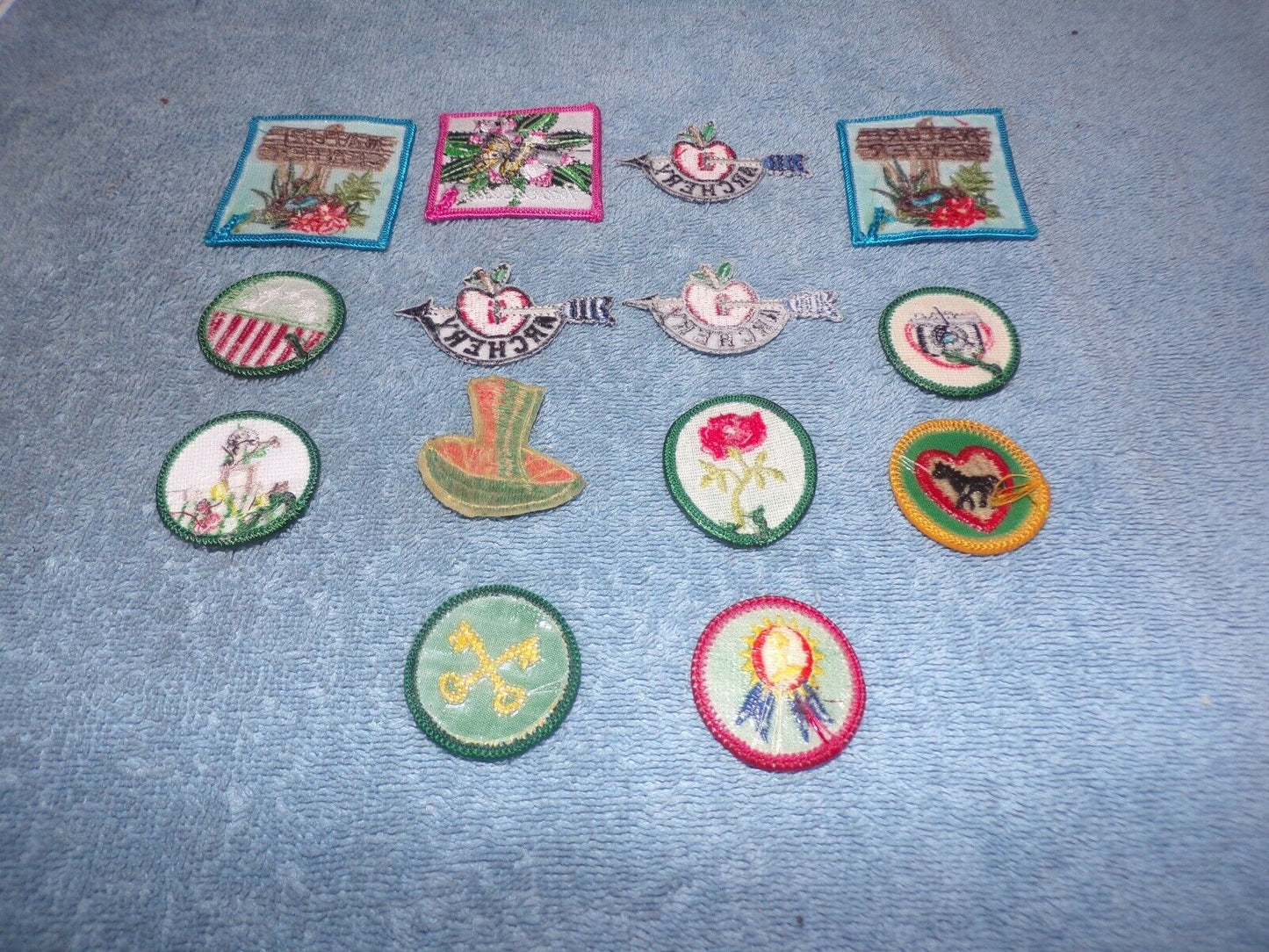 Girl Scout Activity Patches Lot of 14 including Archery, Photography etc.