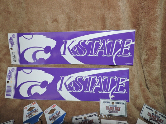 KANSAS STATE GAME DAY FAN LOT OF ITEMS