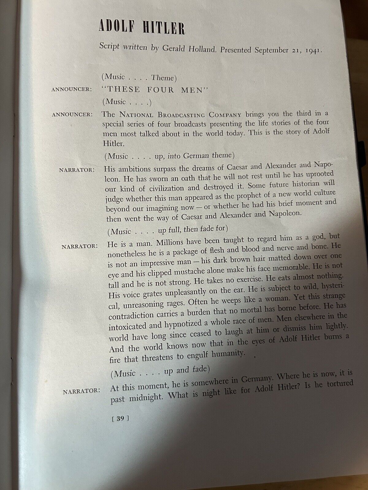 These Four Men: Churchhill, Stalin, Hitler & Roosevelt (Radio Dramatizations)