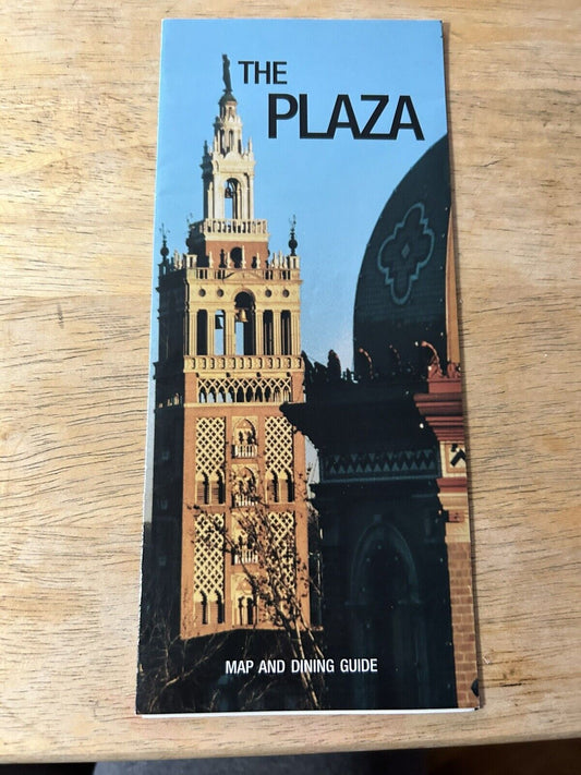 THE PLAZA MAP AND DINING GUIDE (NOT CURRENT)