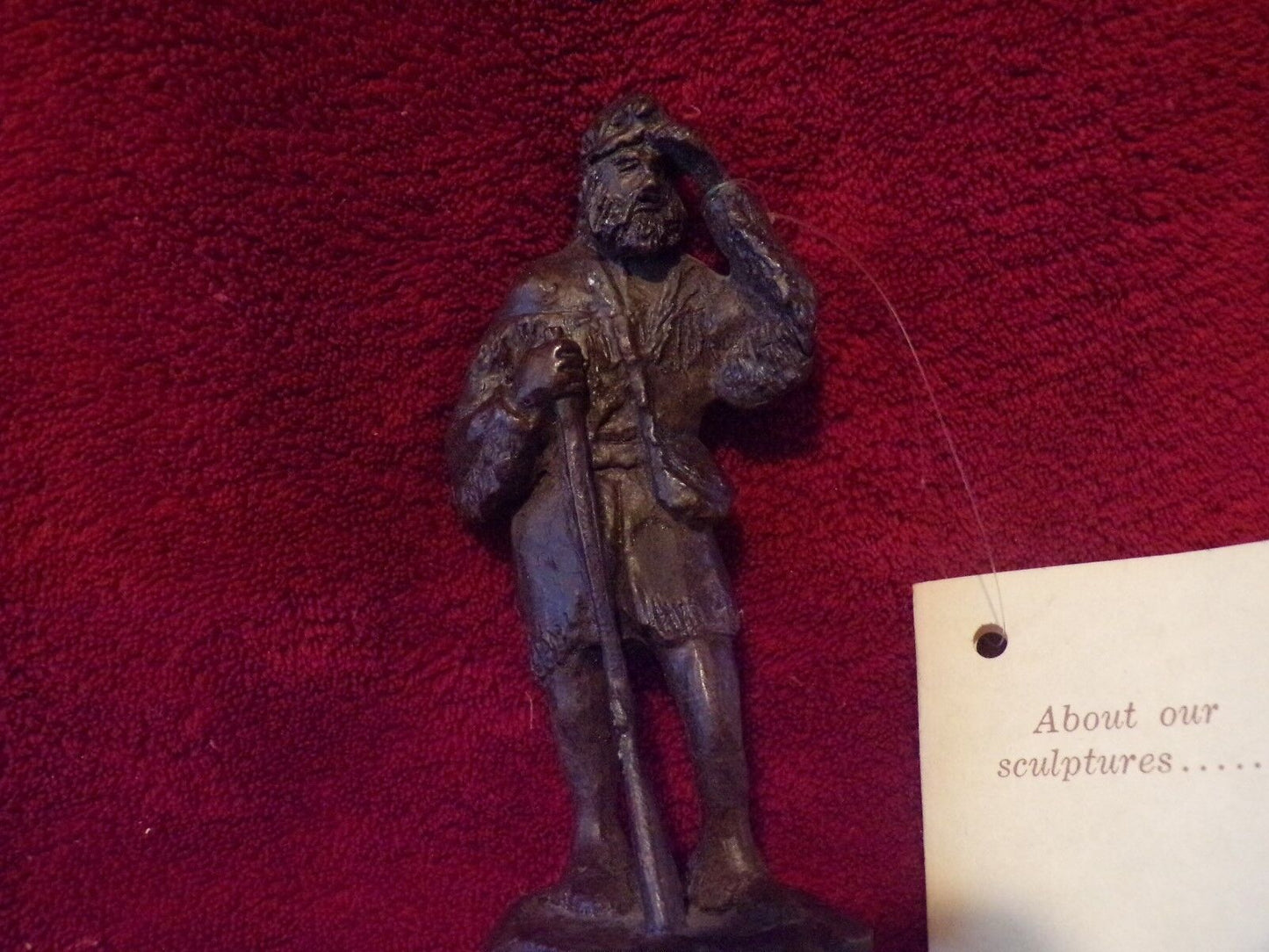Hand Finished Sculpture (made from Finely Ground Walnut and Pecan Shells)