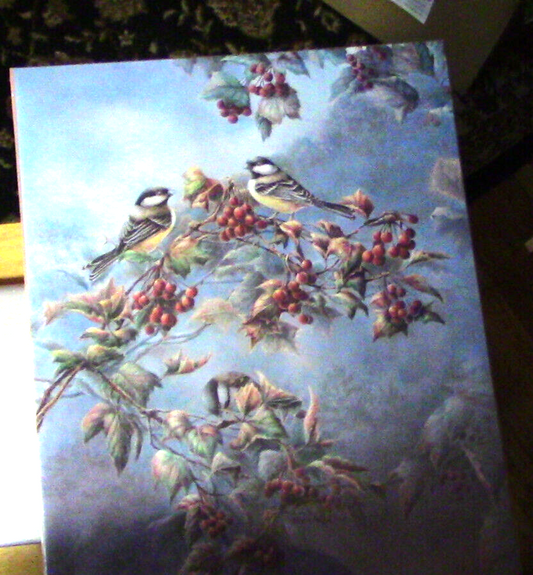 Art Print by Wanda Mumm: Finches