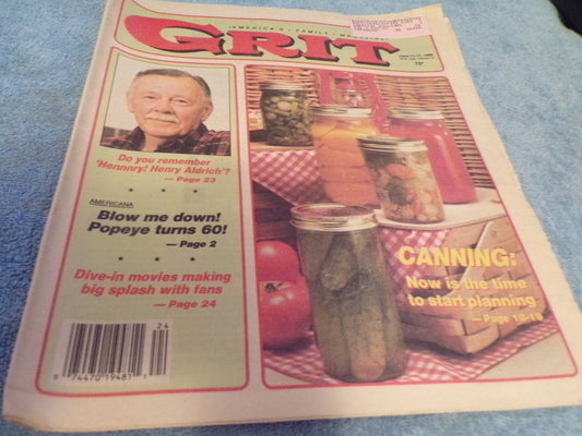 Vintage: Grit, America's Family Magazine - June 11-17, 1989