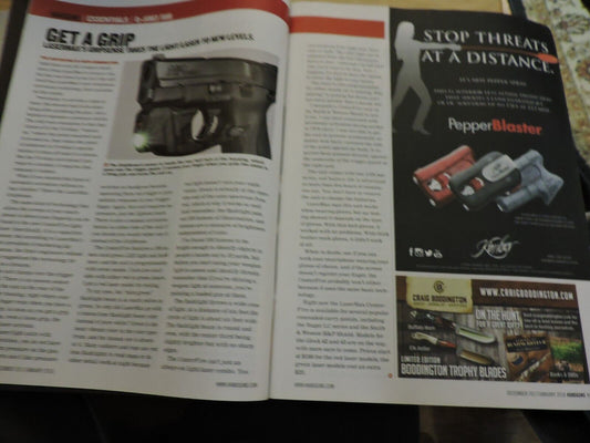 HANDGUNS  DECEMBER 2017/JANUARY 2018  HOW TO SHOOT AT COSE QUARTERS