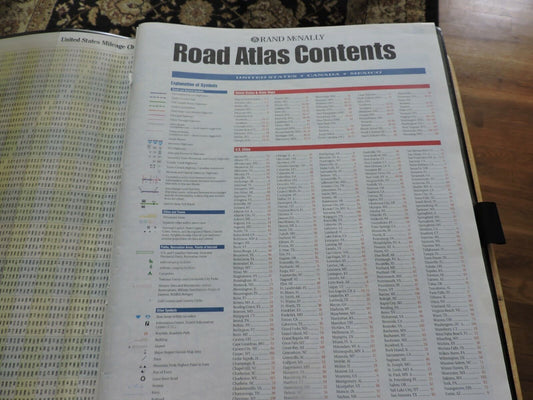 Rand McNally Road Atlas With Cover