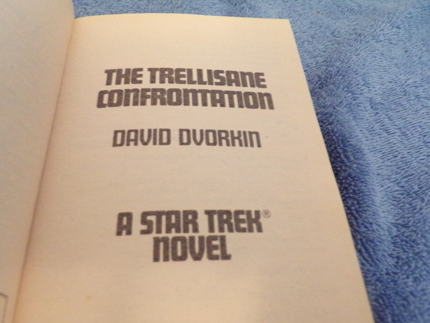 Star Trek: The Trellisane Confrontation by David Dvorkin (1984)