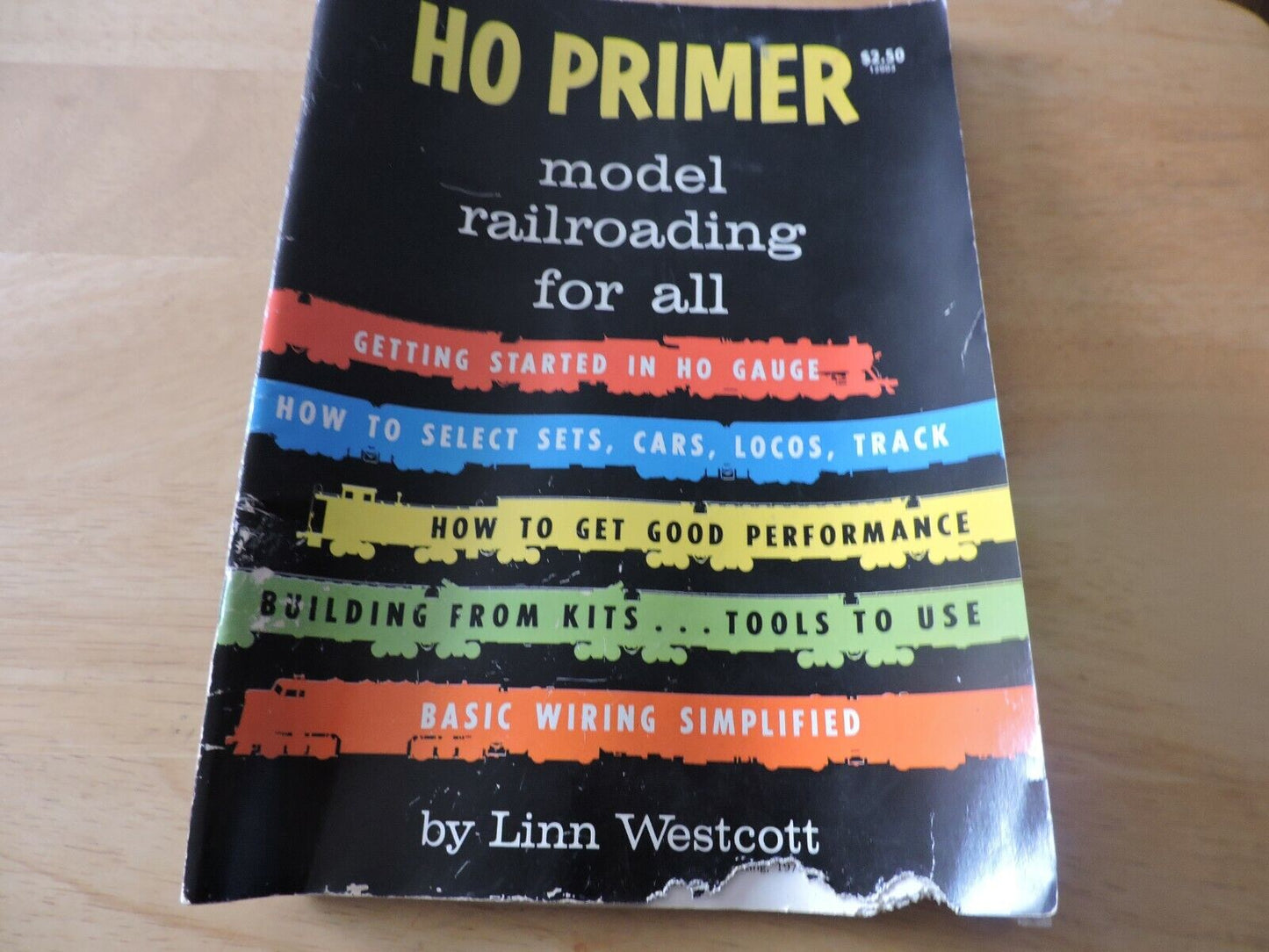 HO PRIMER MODEL RAILROADING FOR ALL 1973 BY LINN WESTCOTT