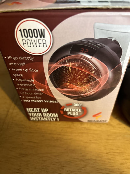 1000w Instaheater Wall plug Space Heater