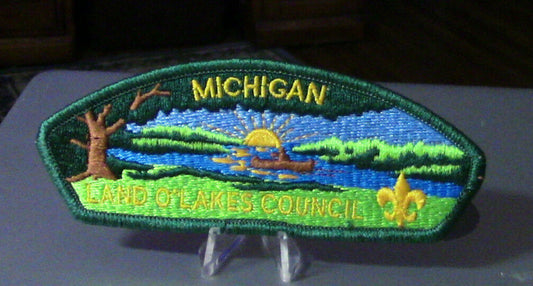 BSA Council Patch: Land O Lakes Council, Michigan Patch