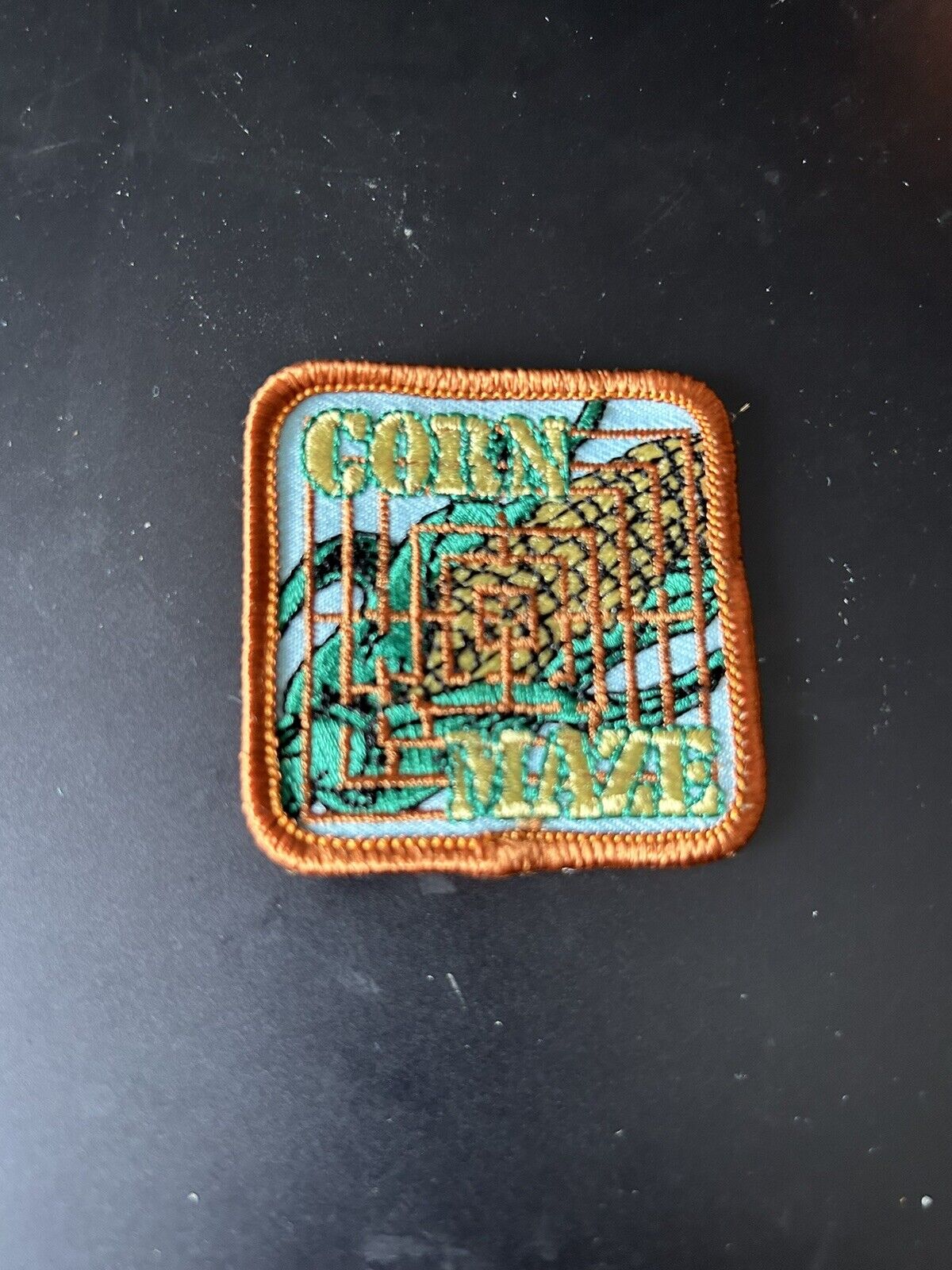 Official Girl Scout "Corn Maze" Badge Patch