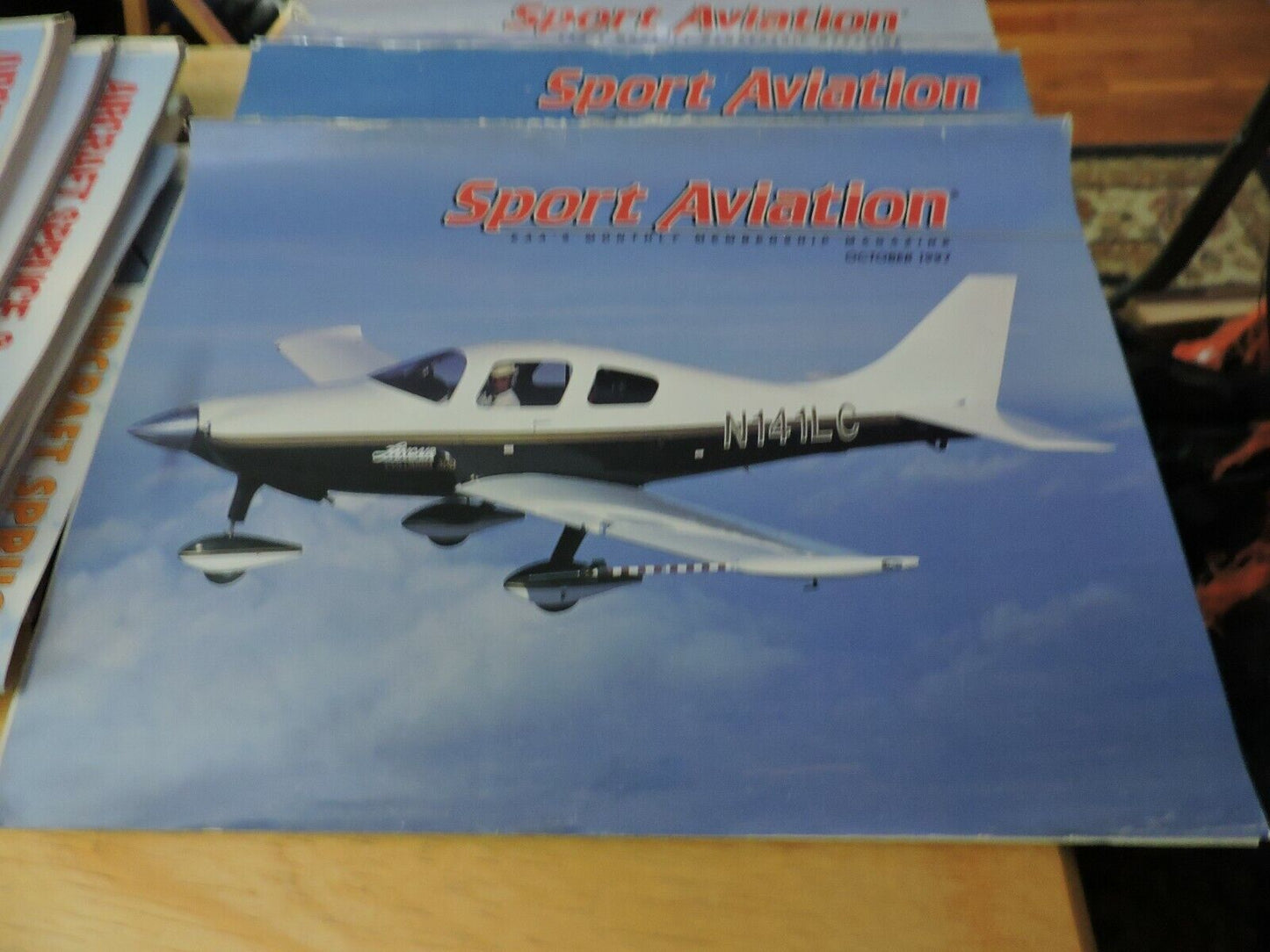 SPORT AVIATION EAA'S MONTHLY MAGAZINE, APRIL-DECEMBER 1997  (9)