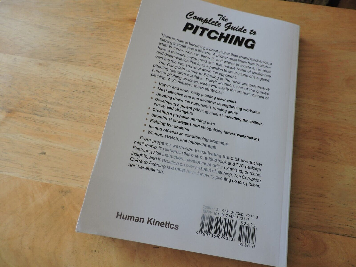 THE COMPLETTE GUIDE TO PITCHING WITH DVD BY DEREK JOHNSON, 2013