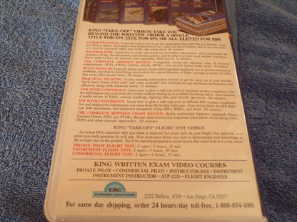 King Take-Off Videos: Communications (Aviation, VHS)