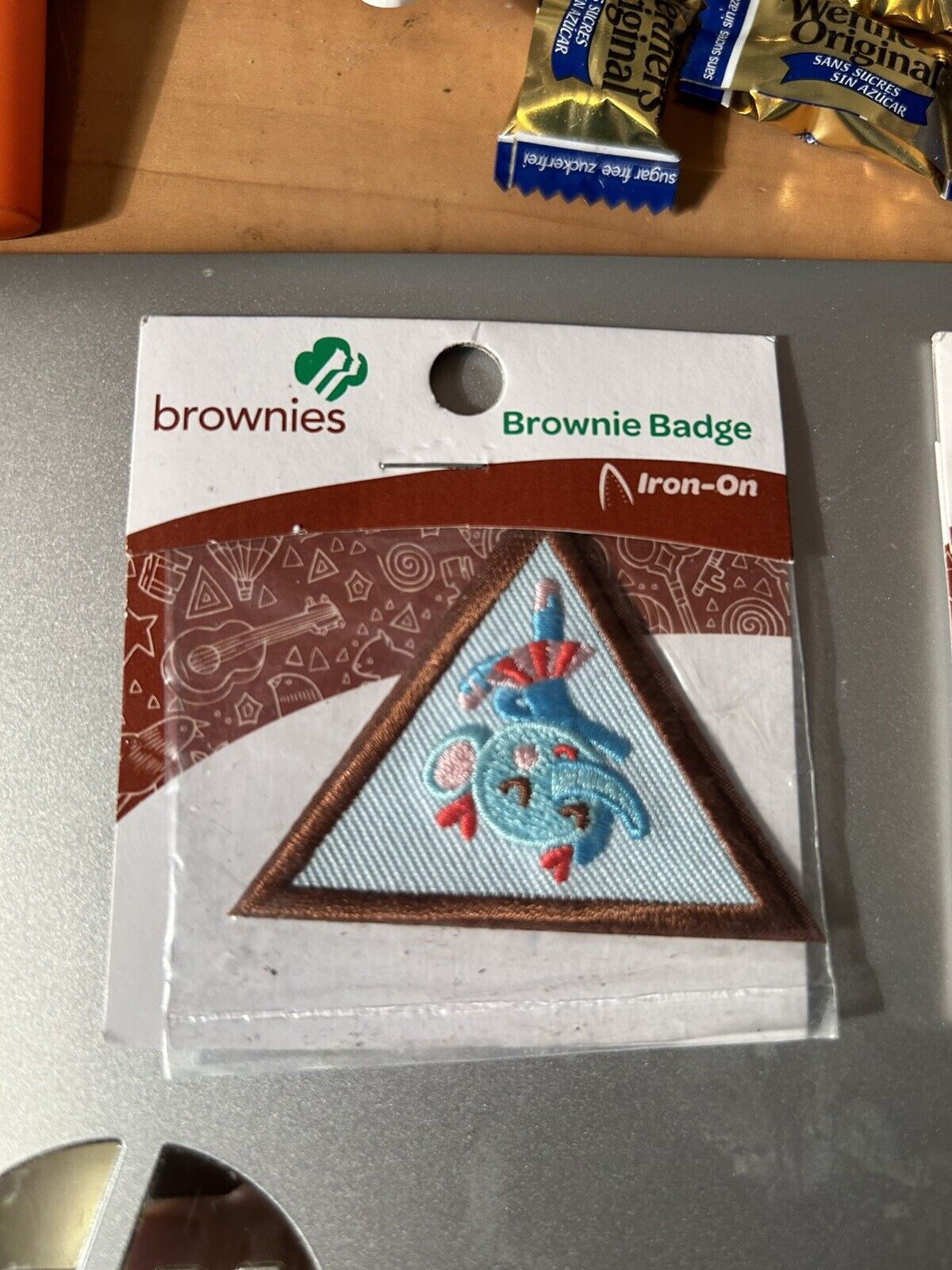Official Girl Scout Brownies Dancer Badge Patch