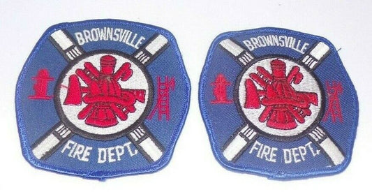 Brownsville Fire Department Patch Set