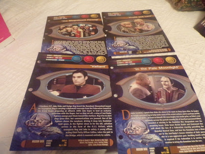 Star Trek: Deep Space Nine Movie Cards Size: 7 1/4" X 9 3/4"