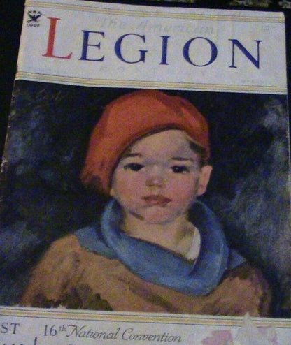 The American Legion Monthly Magazines: Published in October 1934